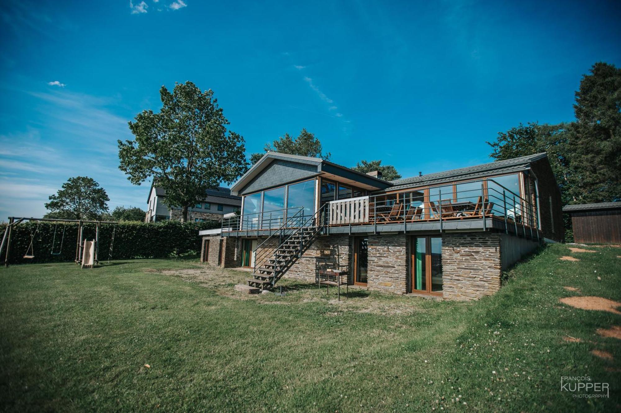 Le Noir Flohay 30 Pers - Malmedy, Vue, Wellness Villa Exterior foto