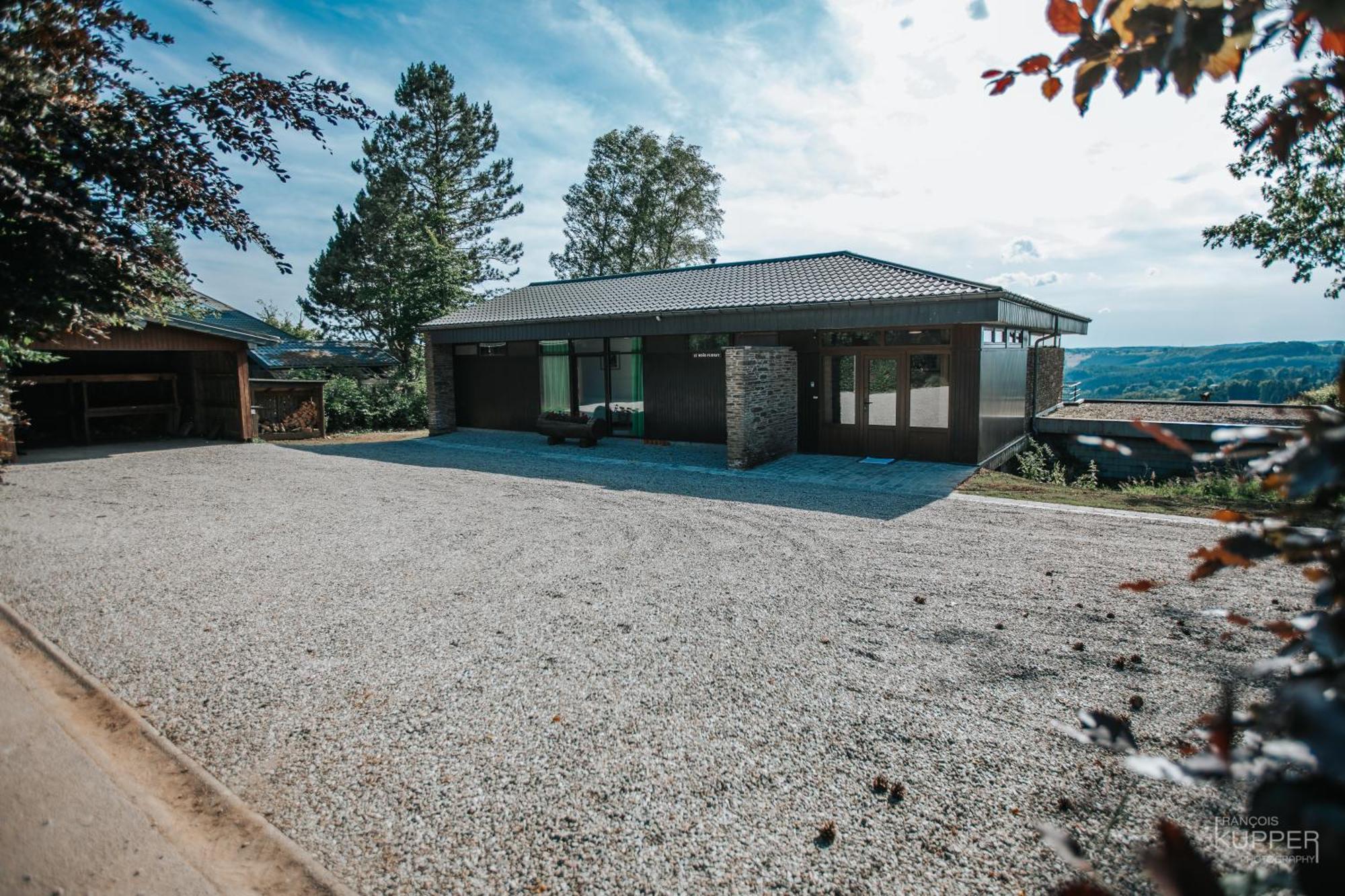 Le Noir Flohay 30 Pers - Malmedy, Vue, Wellness Villa Exterior foto