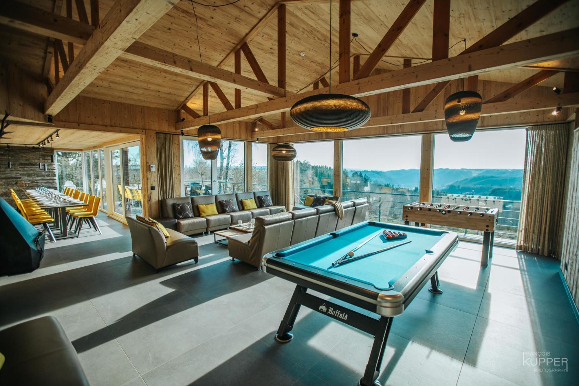 Le Noir Flohay 30 Pers - Malmedy, Vue, Wellness Villa Exterior foto