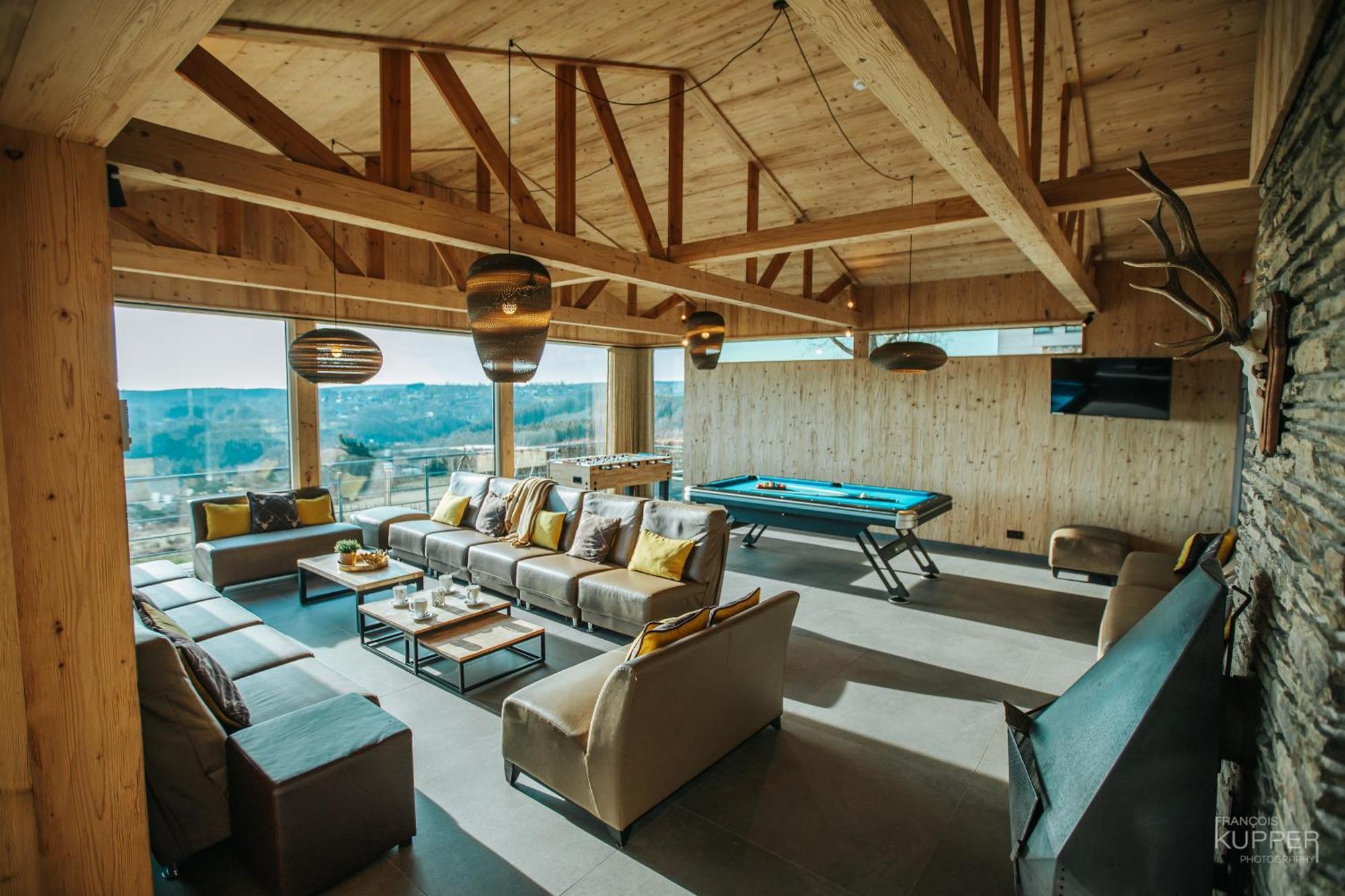 Le Noir Flohay 30 Pers - Malmedy, Vue, Wellness Villa Exterior foto