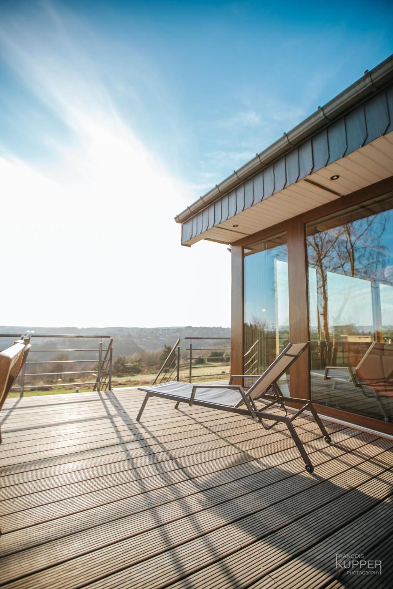 Le Noir Flohay 30 Pers - Malmedy, Vue, Wellness Villa Exterior foto