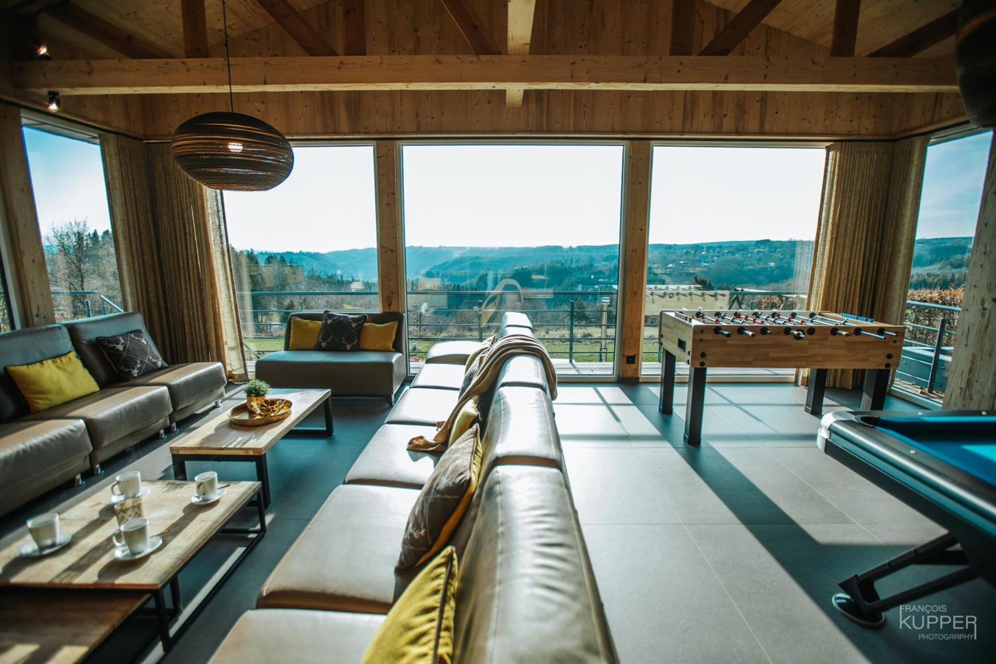 Le Noir Flohay 30 Pers - Malmedy, Vue, Wellness Villa Exterior foto